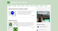 Desktop Screenshot of bandeiradobrasil.net