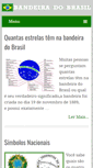 Mobile Screenshot of bandeiradobrasil.net
