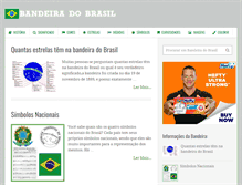 Tablet Screenshot of bandeiradobrasil.net